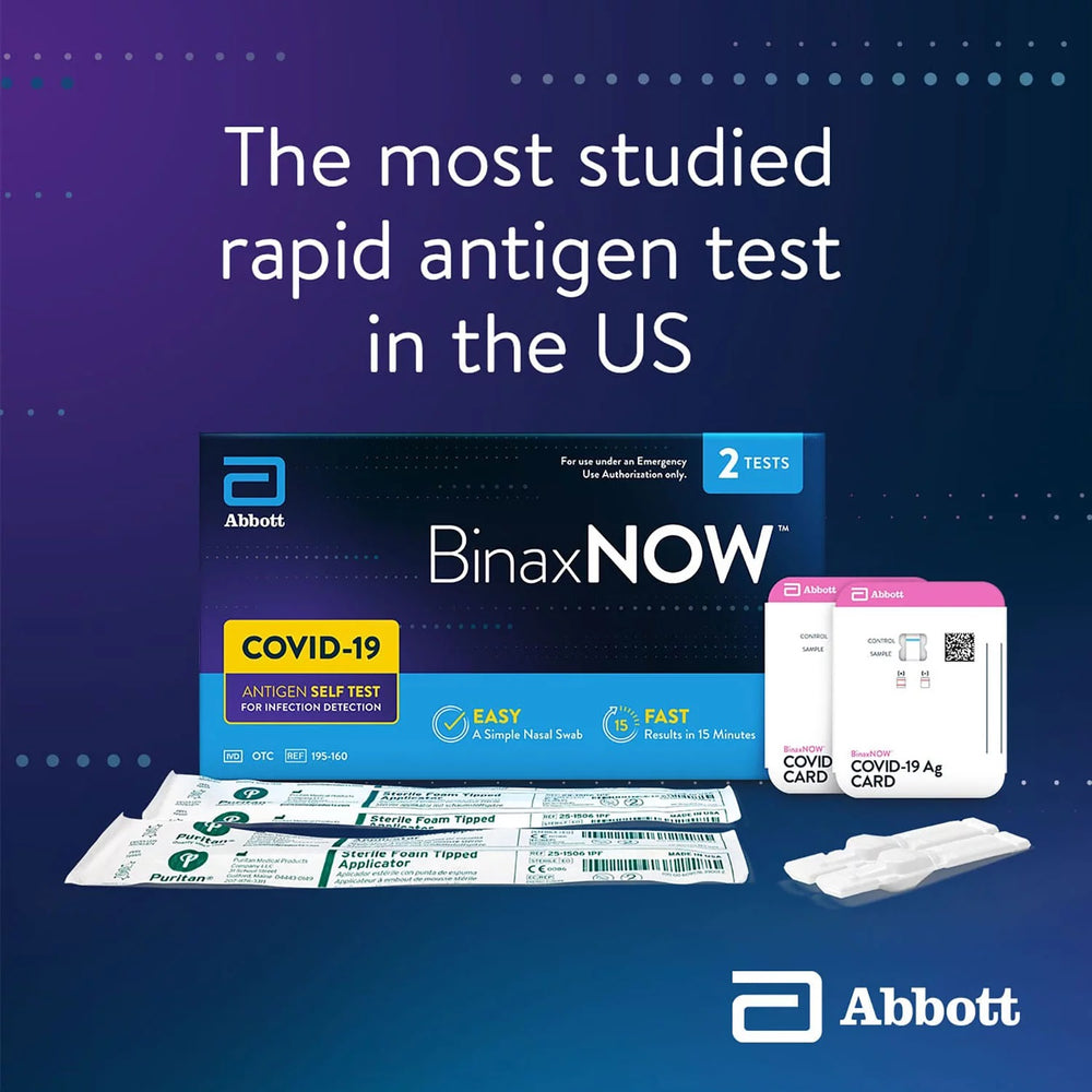 BinaxNOW COVID-19 Antigen Self Test (2 ct.)